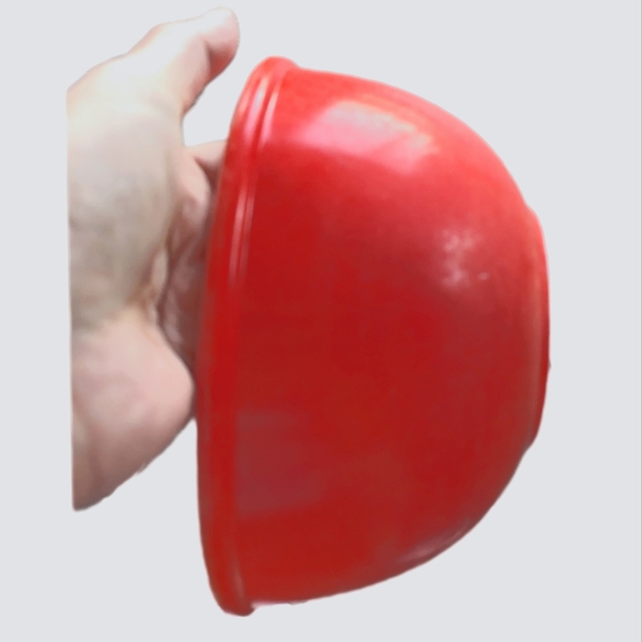 (3 for $20) Red Fire King Bowl #18 - Picture 4 of 6